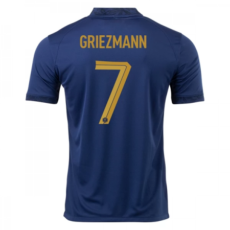 Francia Griezmann 7 Maglia Prima World Cup 2022 Manica Corta